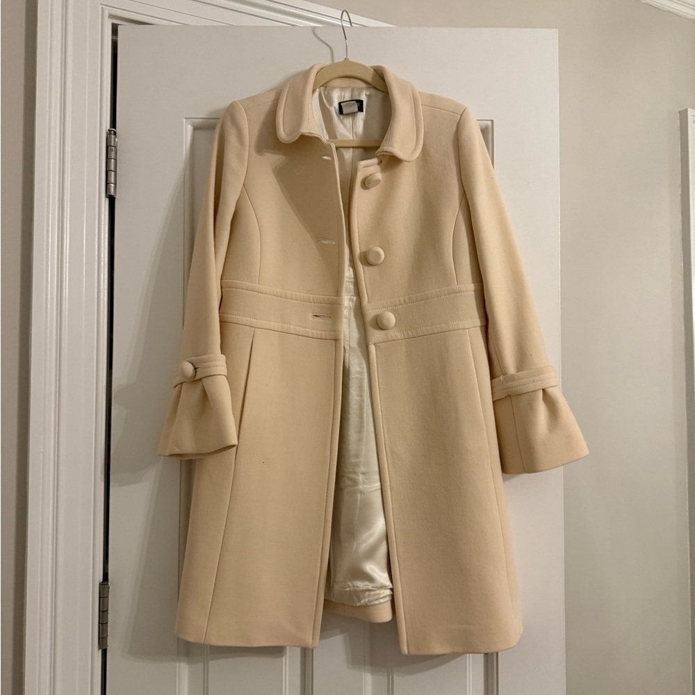 J. Crew Elegant Cream Women's Coat